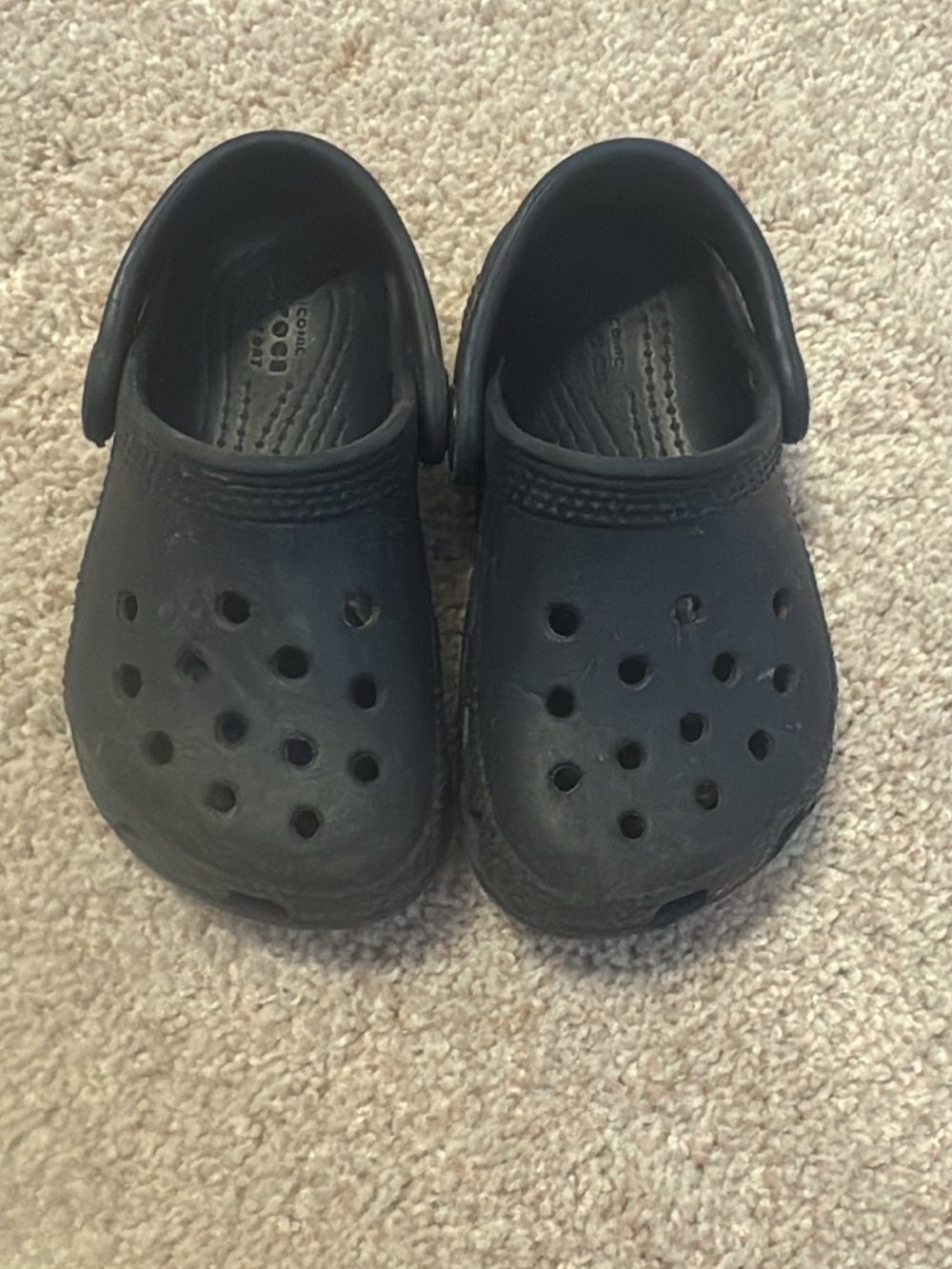 CROCS Kids Classic navy Clogs